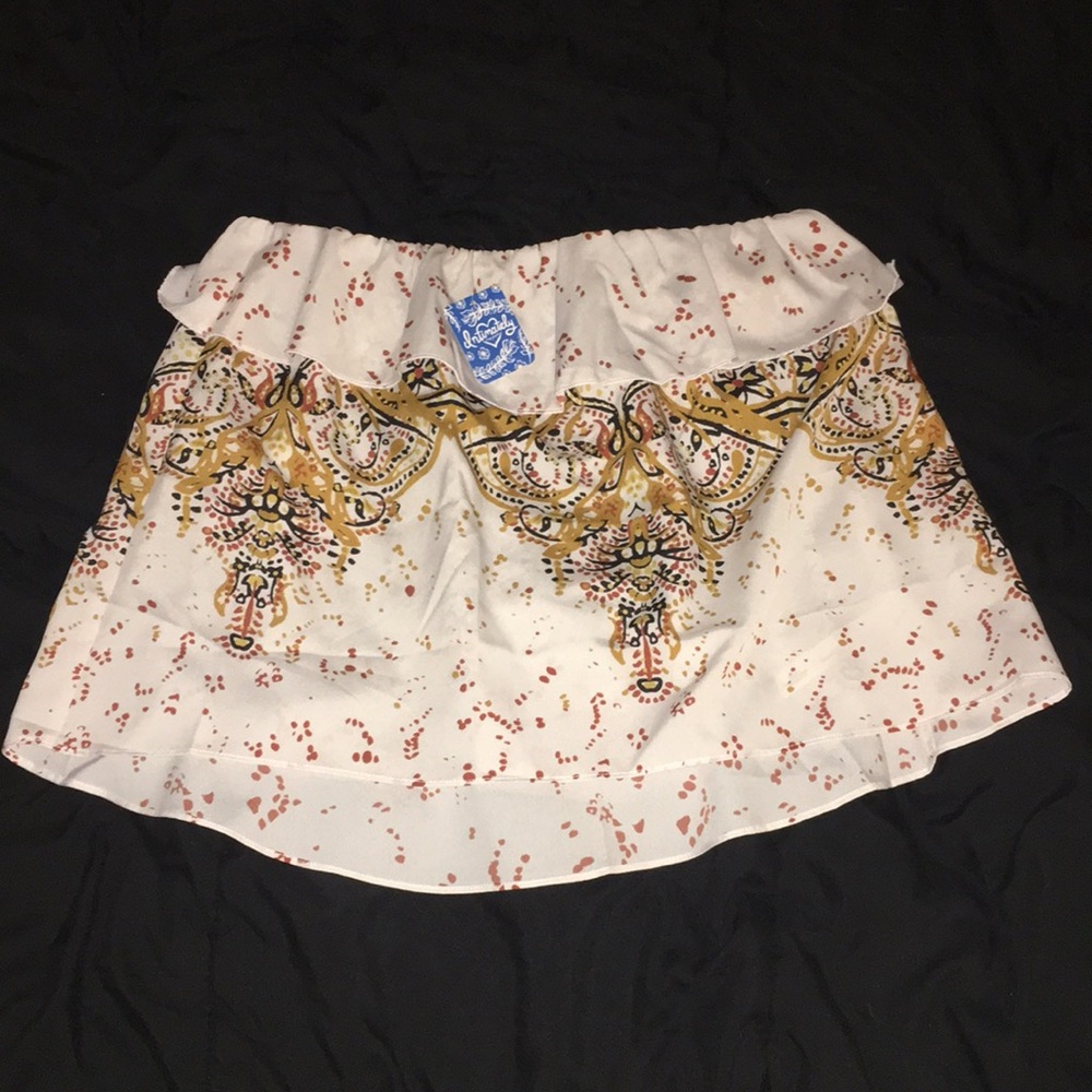 Free People strapless top